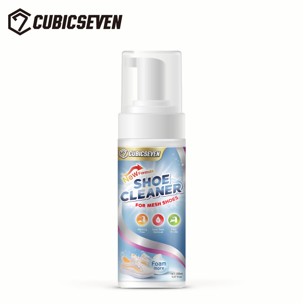 Cubicseven 150ML Shoe Whitener Whiten Refreshed Polish White Shoe Clearning Foam White Shoes Cleaner Cleaning Tool Sneakers Care