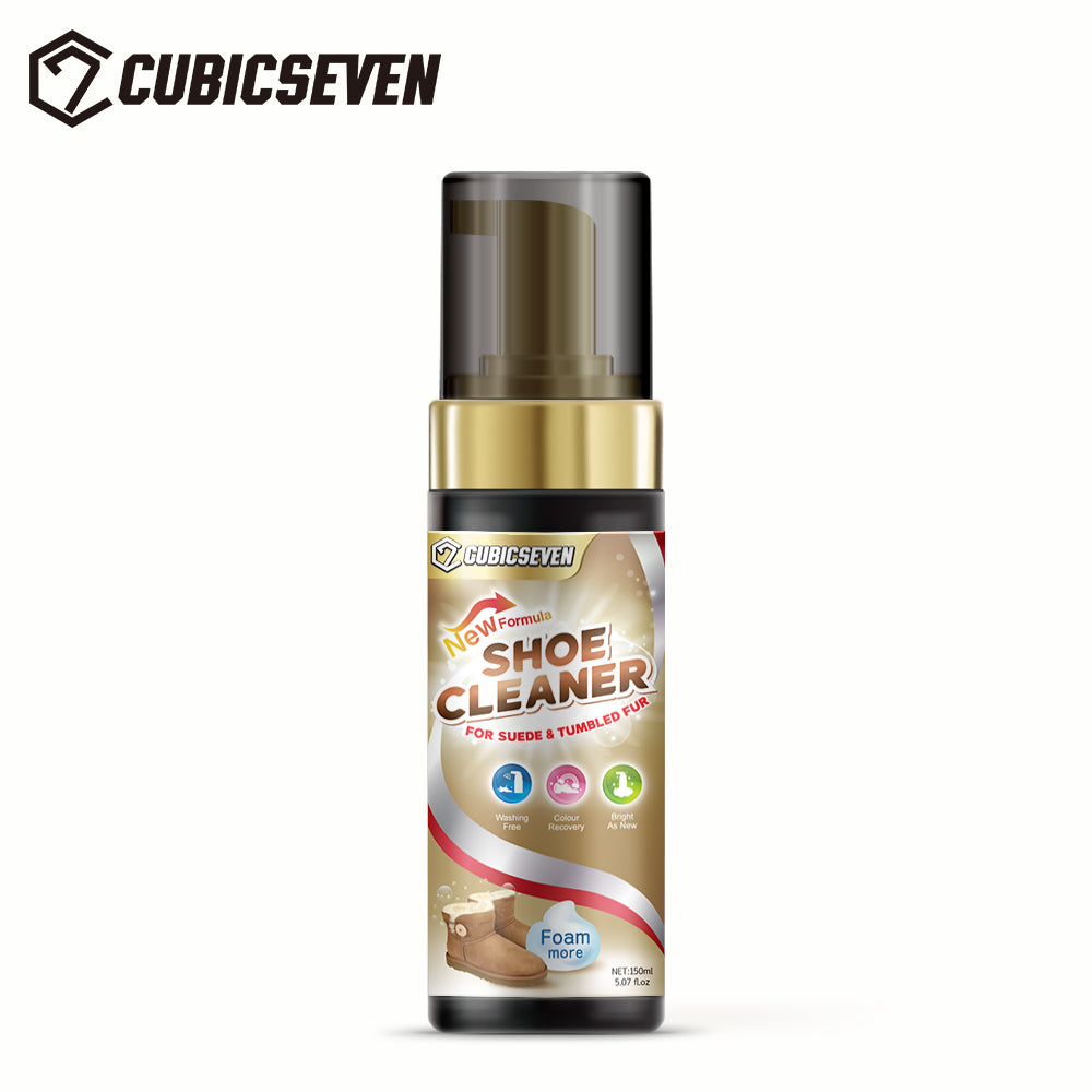 Cubicseven 150ML Shoe Whitener Whiten Refreshed Polish White Shoe Clearning Foam White Shoes Cleaner Cleaning Tool Sneakers Care